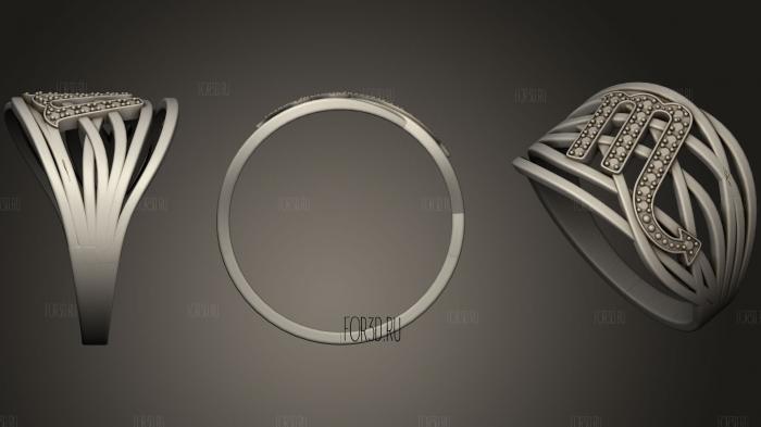 Ring 109 stl model for CNC